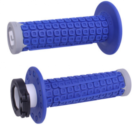 ODI Nomad V2 Lock-On Grips Blue/Gray